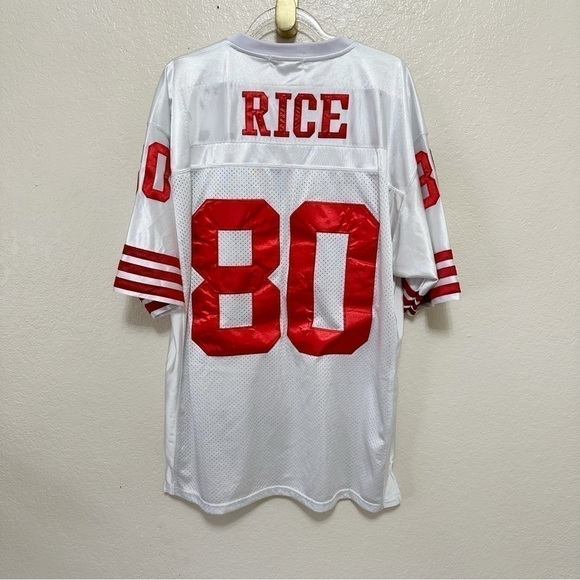 Vintage 1996 Jerry Rice San Francisco 49ers Mitchell & Ness NFL Throwback Jersey - Picture 8 of 13